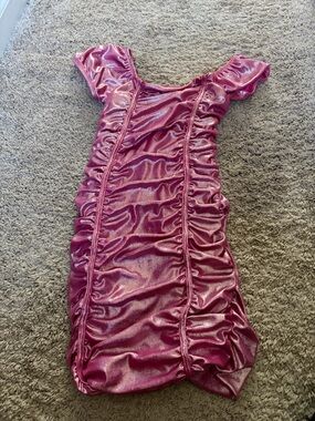 Cheryl Creations Kids Fuchsia dress Medium